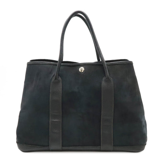Hermes Garden Party PM Tote Bag Canvas Leather