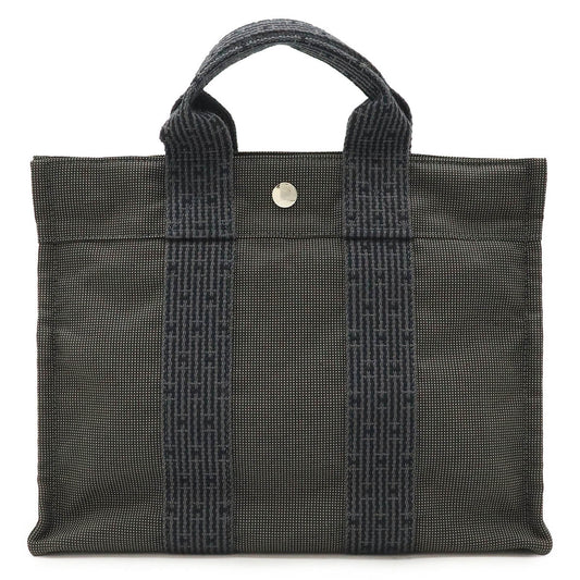 Hermes Canvas Aile Line Tote PM