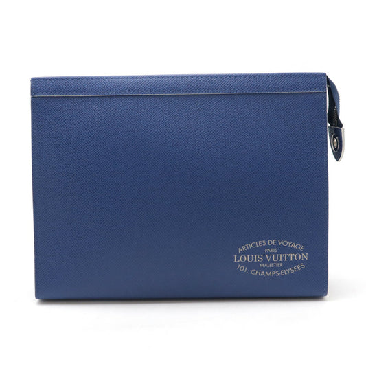 Louis Vuitton Taiga Pochette Voyage MM Clutch M30399