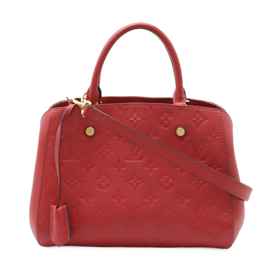Louis Vuitton Monogram Empreinte Montaigne BB Handbag
