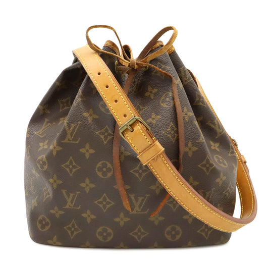 Louis Vuitton Monogram Petit Noe Shoulder Bag M42226