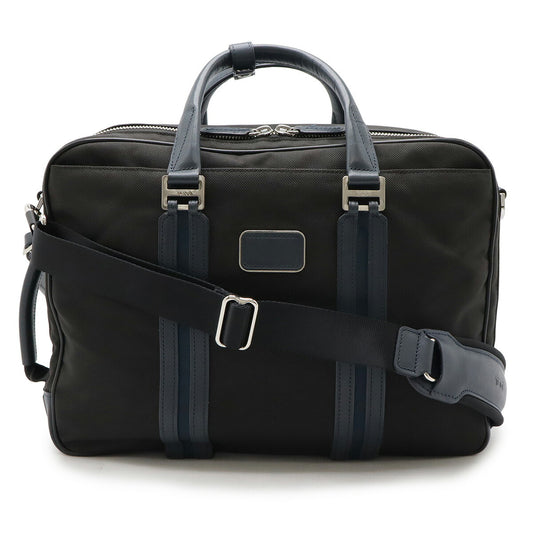 TUMI JARVIS Briefcase 3WAY Nylon Black Navy