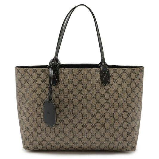 Gucci GG Supreme Reversible Tote Bag PVC/Leather
