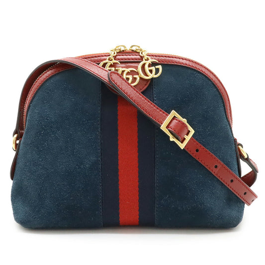 Gucci Ophidia Small Suede Leather Shoulder Bag
