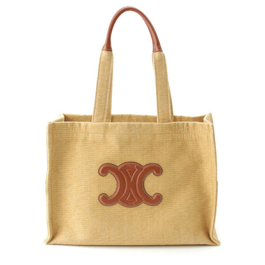 Celine Raffia Large Cabas Tote Bag