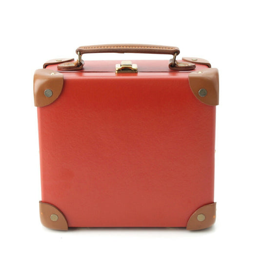 Globe Trotter Vulcan Fiber Mini Utility Trunk Red