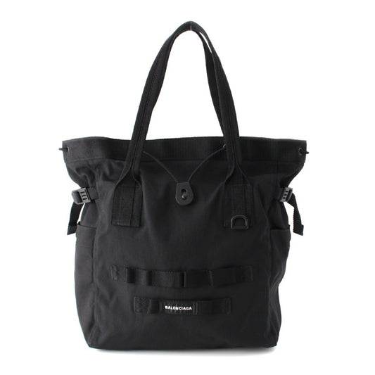 Balenciaga Nylon Army Logo 2way Handbag