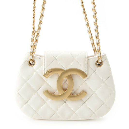 Chanel Lambskin Messenger Bag