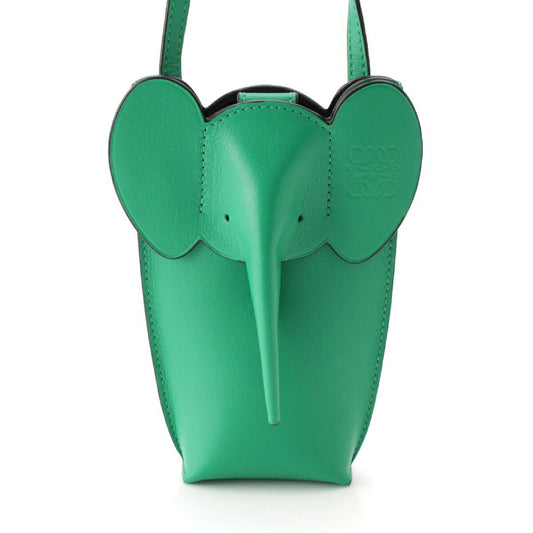 Loewe Elephant Leather Crossbody Bag