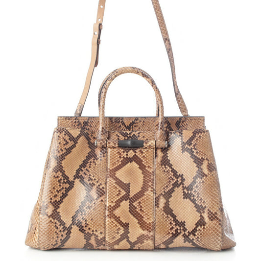Gucci Python Bamboo 2WAY Shoulder Handbag