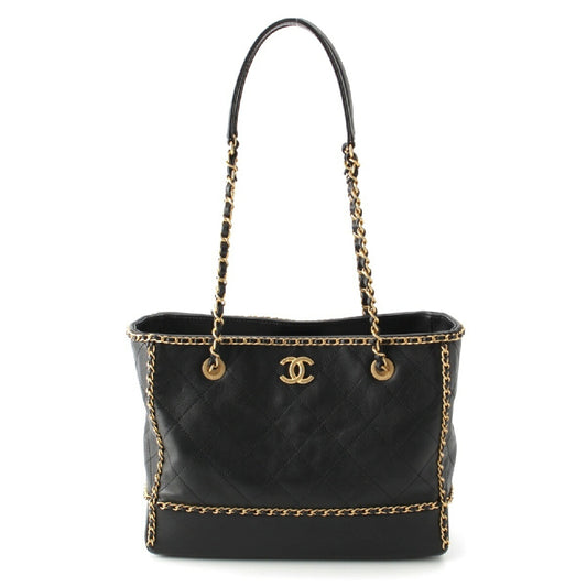 Chanel Matelasse Coco Mark Chain Tote Bag