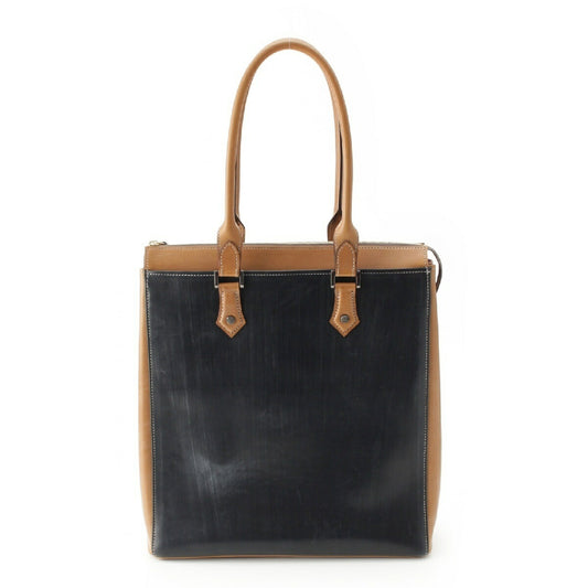 COCOMEISTER Leather Oakbark Statham Tote Bag