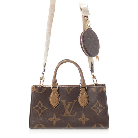 Louis Vuitton Monogram Giant Reverse OnTheGo EW Handbag