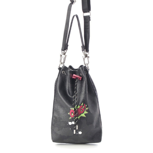 GENTIL BANDIT Camouflage Drawstring Shoulder Bag