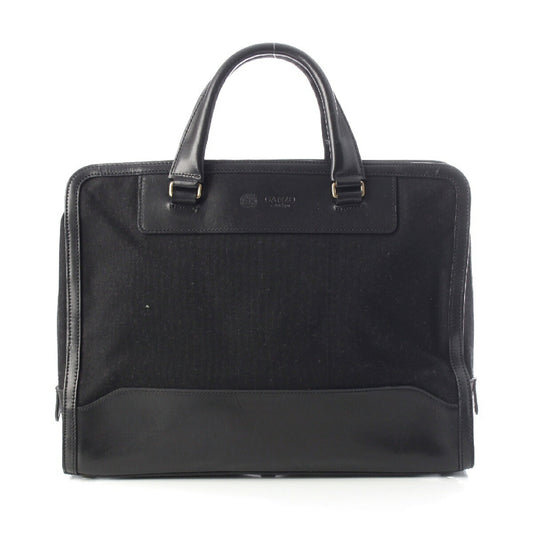 GANZO Canvas Leather CB-1 Boston Briefcase