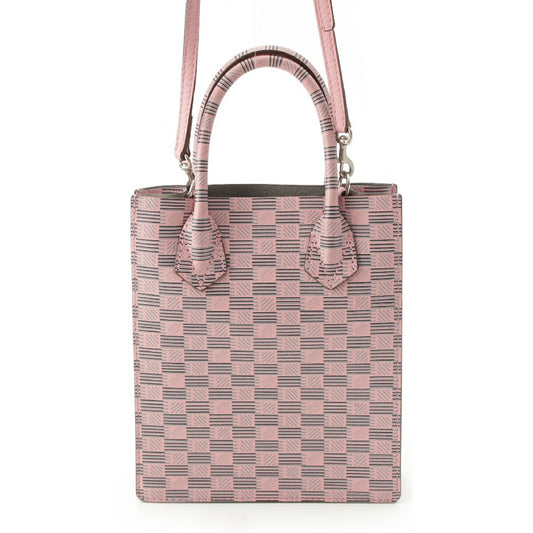 Moreau Paris Leather Crossbody 2way Tote Bag