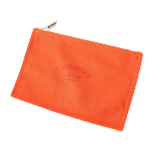 Hermes Canvas Yachting Flat GM Pouch