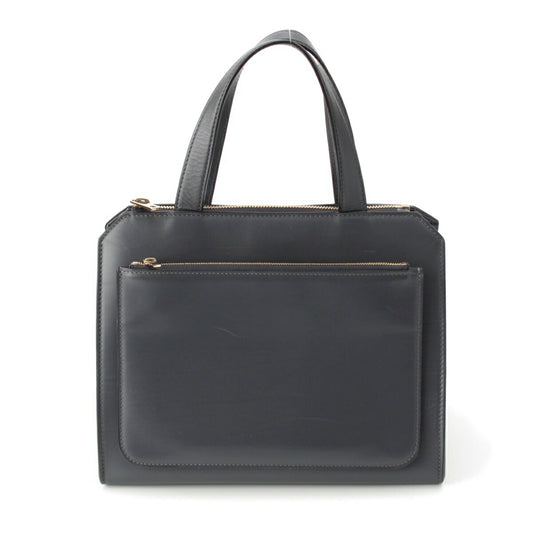 Valextra Leather 2WAY Shoulder Handbag