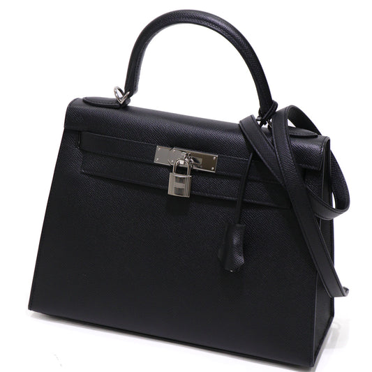 Hermes Kelly 28 Handbag Black 2020