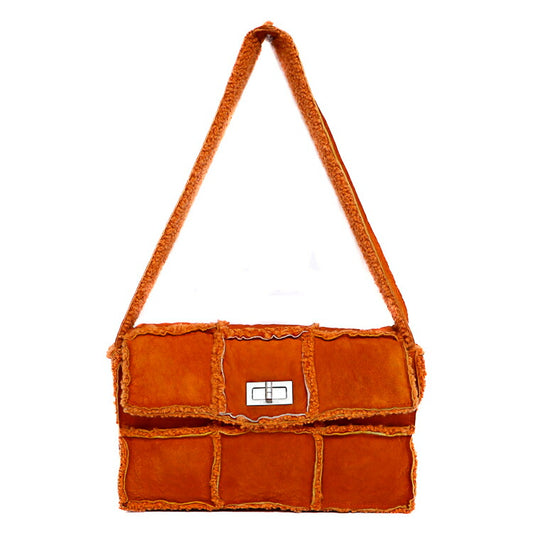 Chanel Mouton Chocolate Bar Shoulder Bag