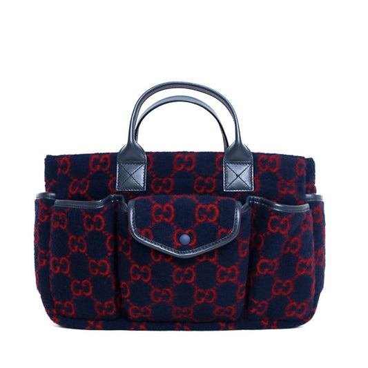 Gucci Children's GG Wool Tote Handbag