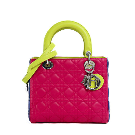 Dior Lady Dior Cannage Lambskin Handbag