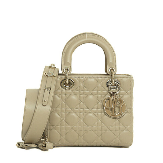 Dior Lady Dior Small Cannage Lambskin 2way Bag