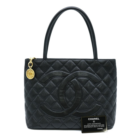 Chanel Caviar Skin Reissue Tote A01804