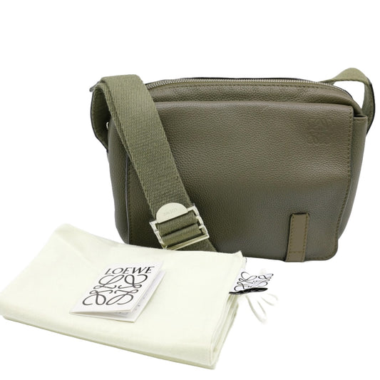 Loewe Military Messenger Bag XS Khaki Green