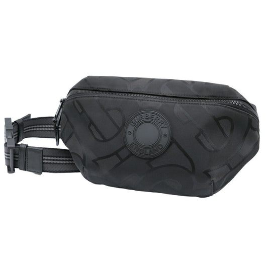 Burberry Polyester Body Bag Waist Pouch Black