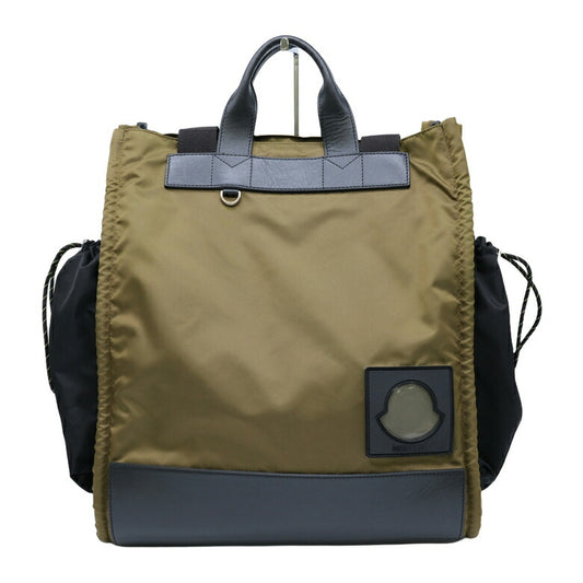 Moncler Nylon Leather 2WAY Tote Bag