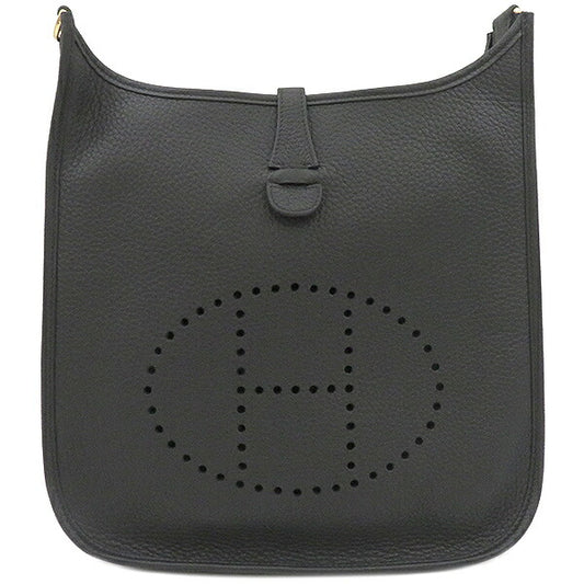 Hermes Evelyne 3 PM Shoulder Bag Black