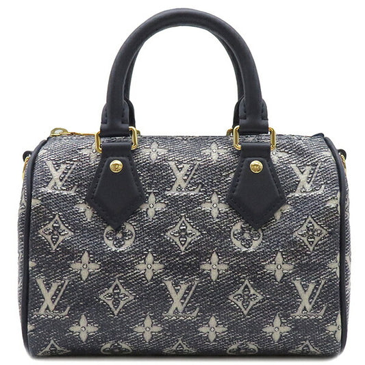 Louis Vuitton Monogram Laminated Jacquard Speedy 20 Bag