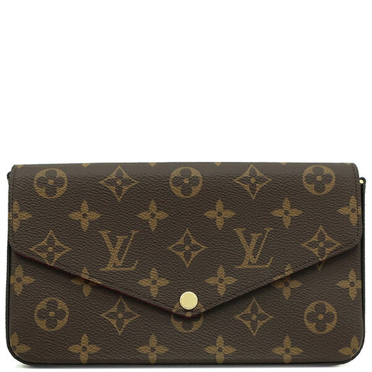 Louis Vuitton Monogram Canvas Chain Wallet Pochette Felicie M81896