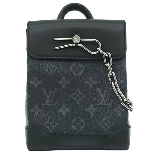 Louis Vuitton Monogram Eclipse Nano Steamer Shoulder Bag M82774