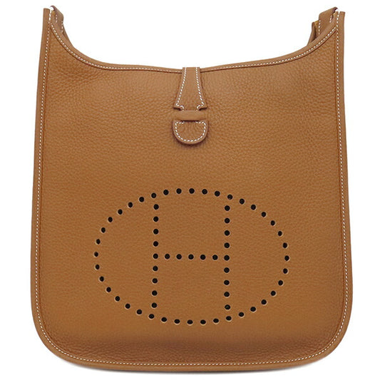 Hermes Evelyne III PM Shoulder Bag Gold