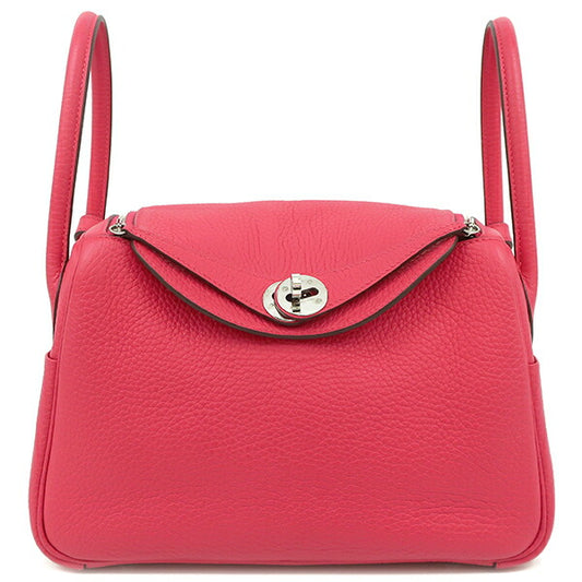 Hermes Lindy 26 Bag Rose Extreme Silver Hardware