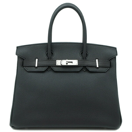Hermes Birkin 30 Togo Handbag Black 2022