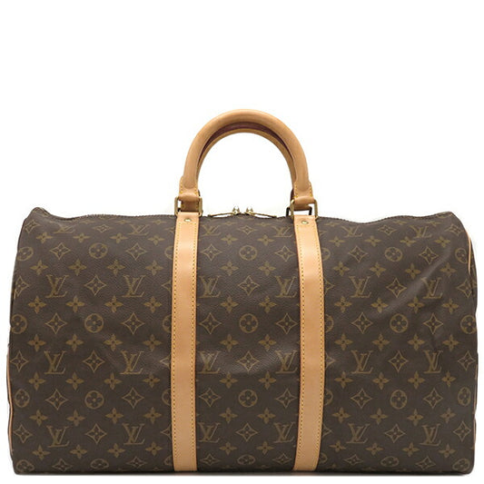 Louis Vuitton Monogram Canvas Boston Bag Keepall 50 M41426