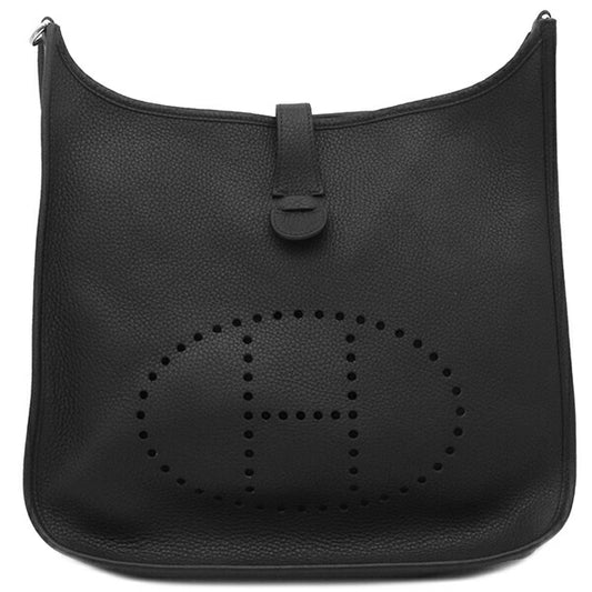 Hermes Evelyne III GM Black Shoulder Bag