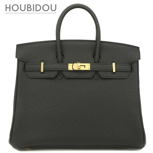 Hermes Birkin 25 Togo Handbag Black
