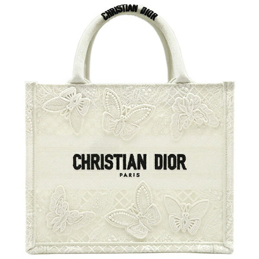Dior Canvas Book Tote Small Bag