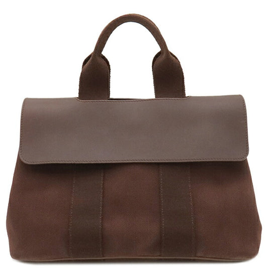 Hermes Valparaiso PM Handbag Brown Leather