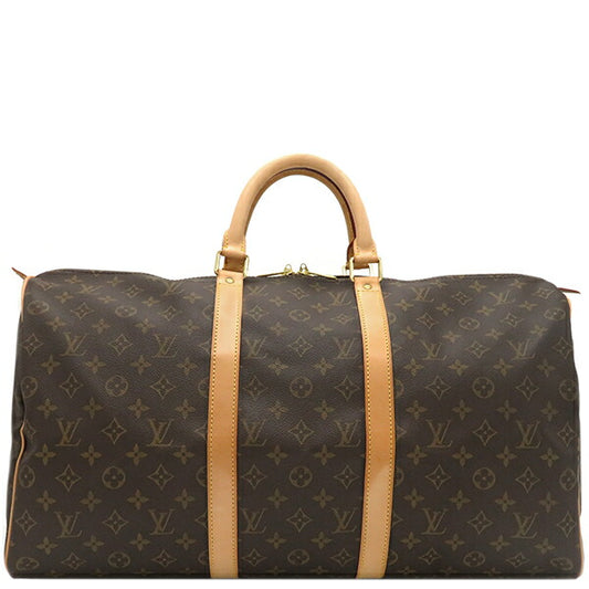 Louis Vuitton Monogram Canvas Boston Bag Keepall 50