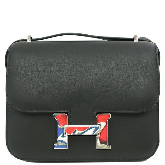 Hermes Constance 3 Mini Marble Rock Swift Shoulder Bag