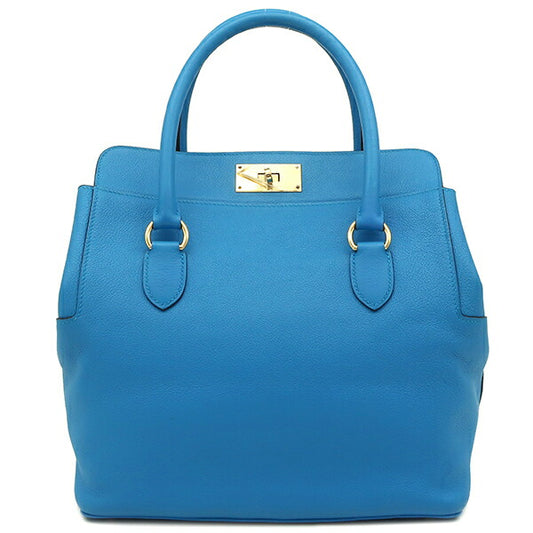 Hermes Toolbox 26 Leather Handbag