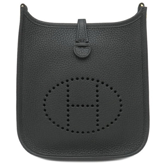 Hermes Evelyne TPM Clemence Black Bag