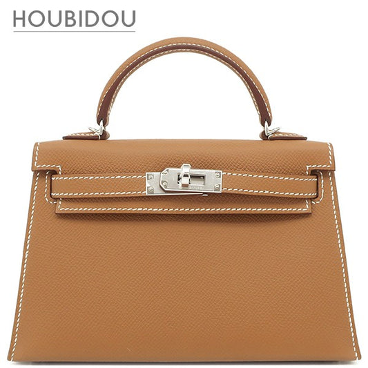 Hermes Mini Kelly 2-Way Bag Gold