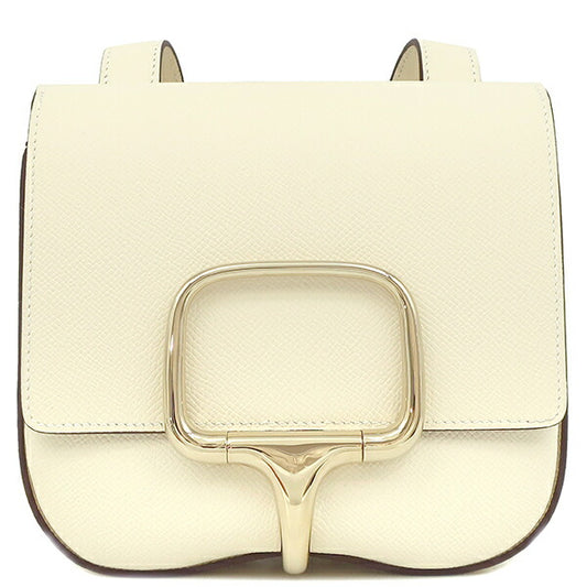 Hermes Mini Shoulder Bag Off-White