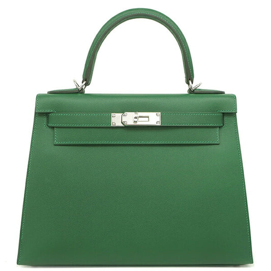 Hermes Kelly 28 2WAY Bag Green